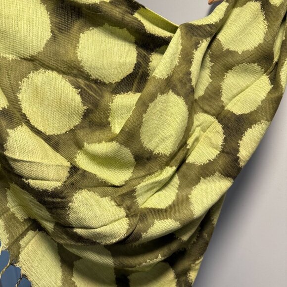 Silk Green Scarf NWT - Picture 7 of 7